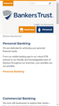 Mobile Screenshot of bankerstrust.com